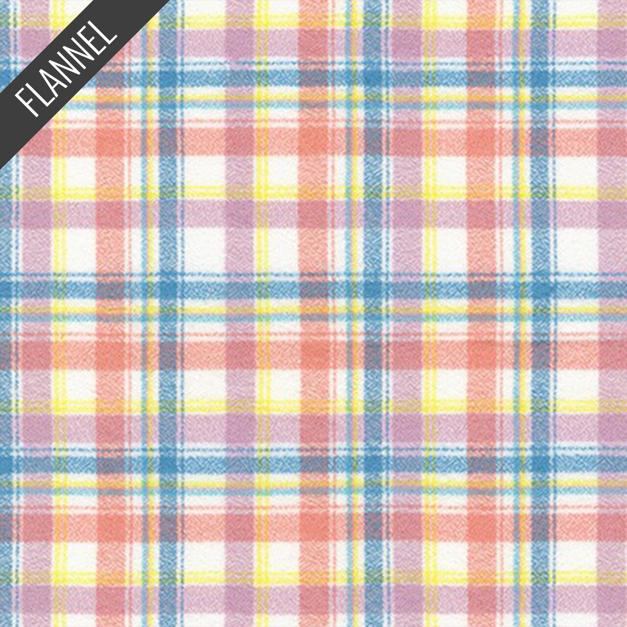 Mammoth Junior Modern Plaid Flannel in Rainbow (srkf-19840-263) | Mammoth Junior Flannel | RK House of Flannel | Robert Kaufman